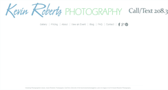 Desktop Screenshot of kevinrobertsphotography.com